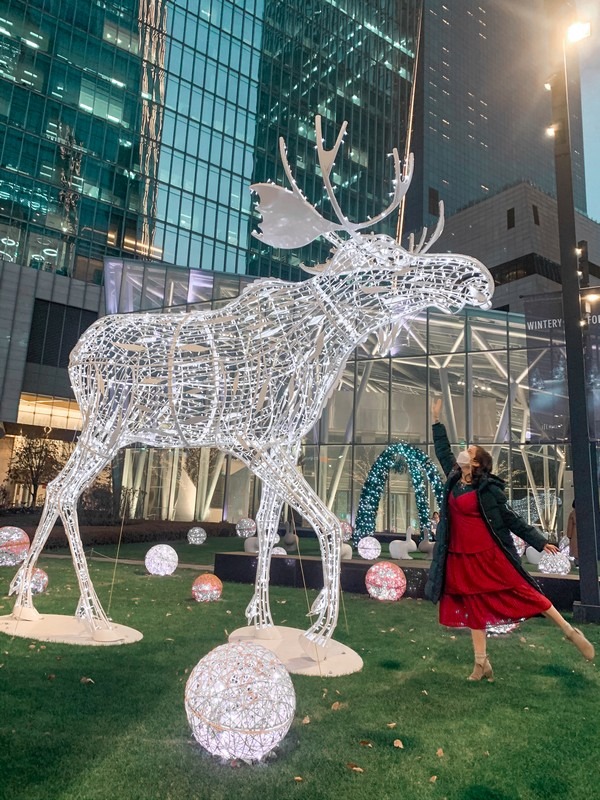 IFC Mall, Christmas in Korea, Christmas lights in Seoul