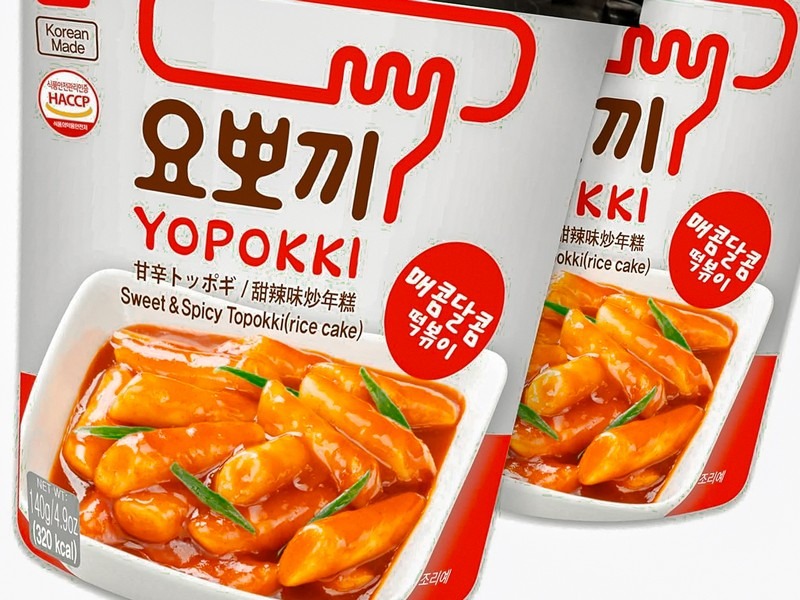 Yopokki Sweet & Mild Spicy Tteokbokki (요뽀끼 달달한 순한맛 떡볶이)