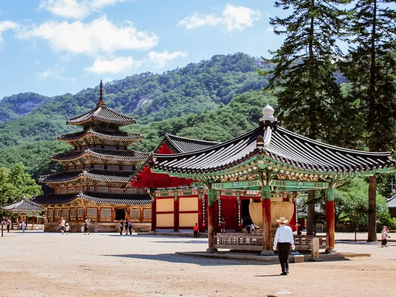 Beopjusa Temple (법주사), Boeun-gun, Chungcheongbuk-do