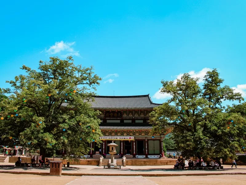 Beopjusa Temple (법주사), Boeun-gun, Chungcheongbuk-do