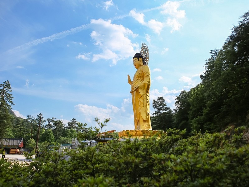 Boeun Beopjusa Temple (보은 법주사), Boeun, Chungcheonbuk-do, Korea