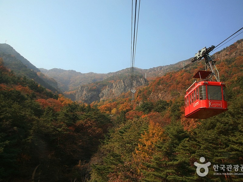 Geumosan Cable Car (금오산케이블카), Gumi, Korea