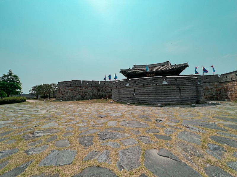 Hwaseong Fortress (수원 화성), Suwon, Korea