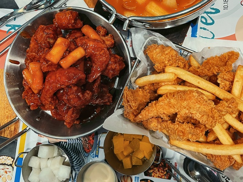 Korean fried chicken