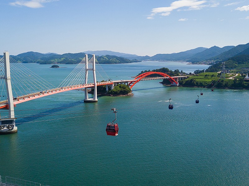 Sacheon Beach Cable Car (사천바다케이블카), Sacheon, Korea