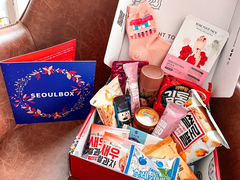 Korean snack box, Korean subscription box, Seoulbox