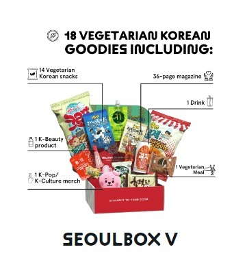 Seoulbox V, Korean snack subscription box