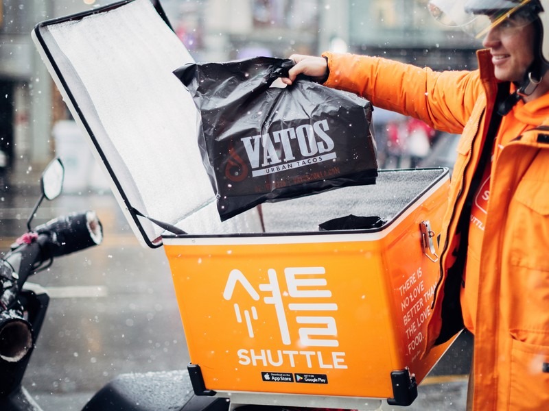 Shuttle Delivery: Food delivery in Korea, grocery delivery in Korea