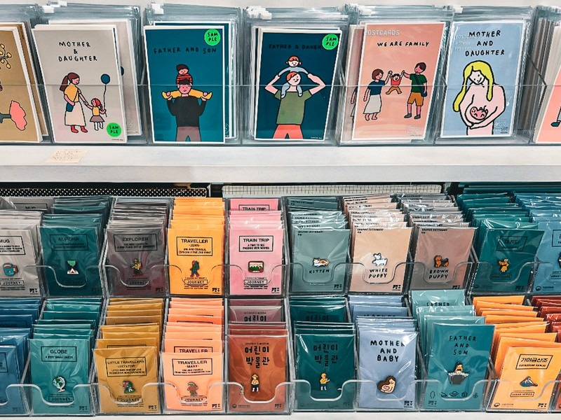 Zero Per Zero (제로퍼제로), Korean stationary store