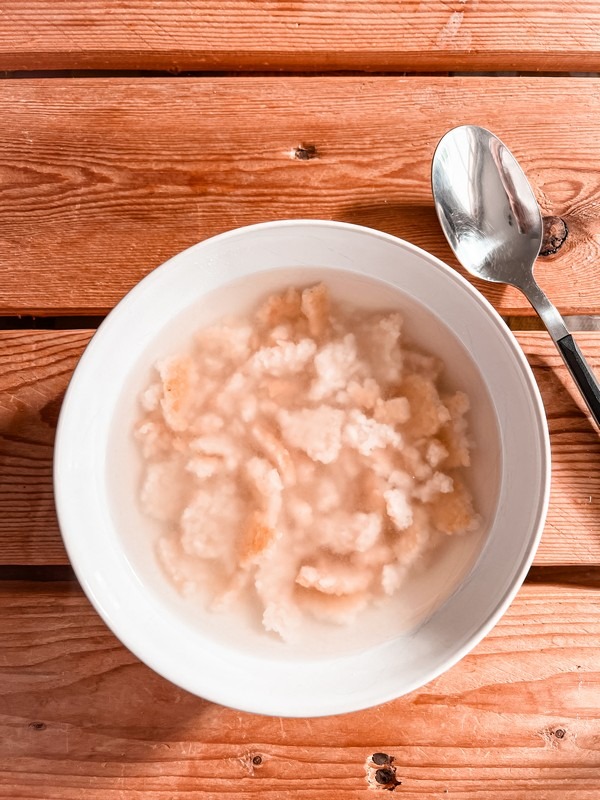 Nurungji (누룽지), Korean scorched rice soup, burnt rice soup