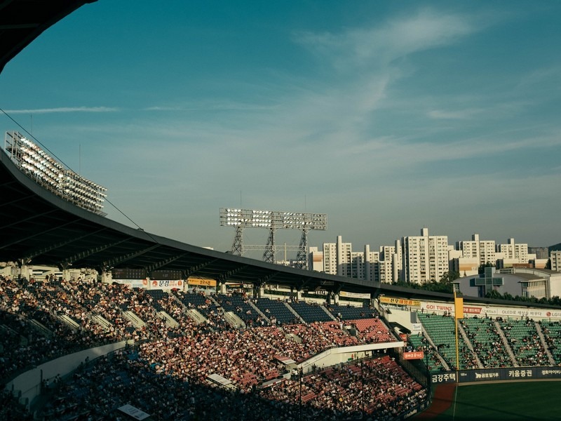 Jamsil Stadium (잠실 야구장), Jamsil, Seoul, Korea