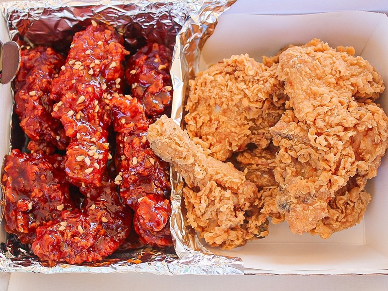 Korean fried chicken