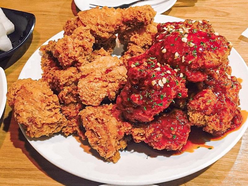 Korean fried chicken