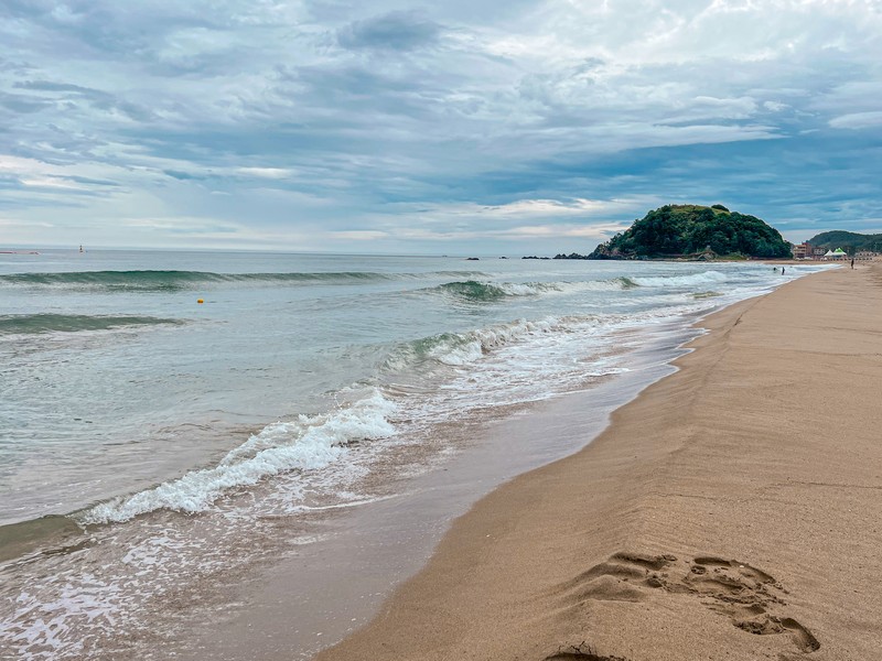 BTS Butter Beach, Maengbang Beach (맹방해수욕장), Samcheok-si, Gangwon-do, Korea