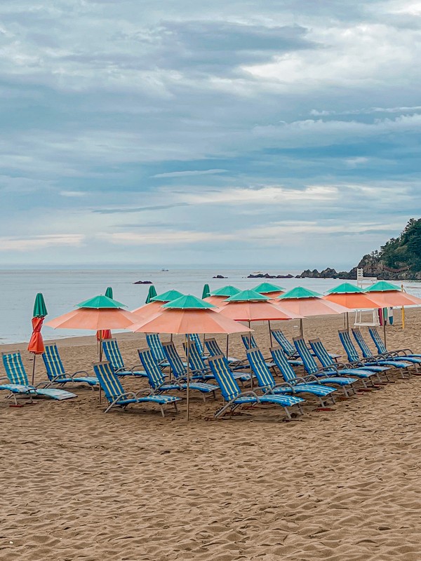 BTS Butter Beach, Maengbang Beach (맹방해수욕장), Samcheok-si, Gangwon-do, Korea