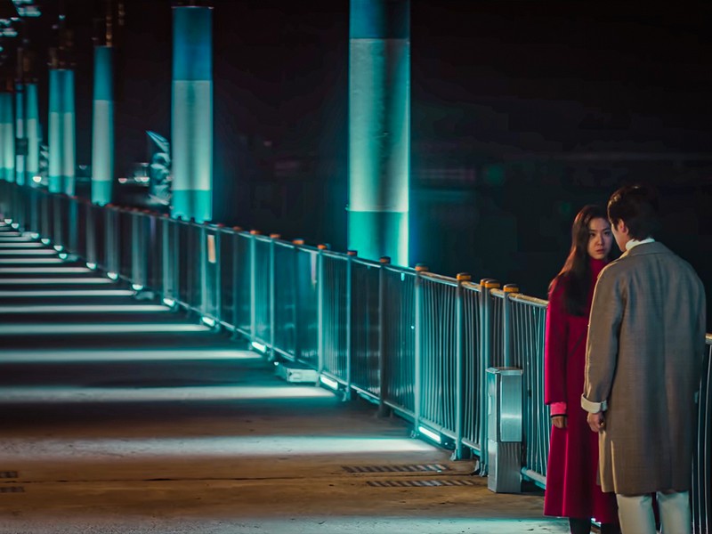 Tangeum Lake Rainbow Bridge (탄금호 무지개길), Chungju-si, Chungcheongbuk-do; Crash Landing On You