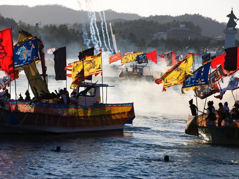 Myeongnyang Battle Festival (명량대첩축제), Haenam-gun, Jeollanam-do, Korea