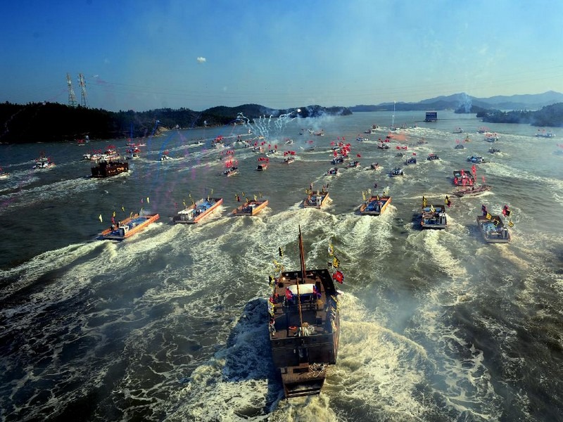 Myeongnyang Battle Festival (명량대첩축제), Haenam-gun, Jeollanam-do, Korea