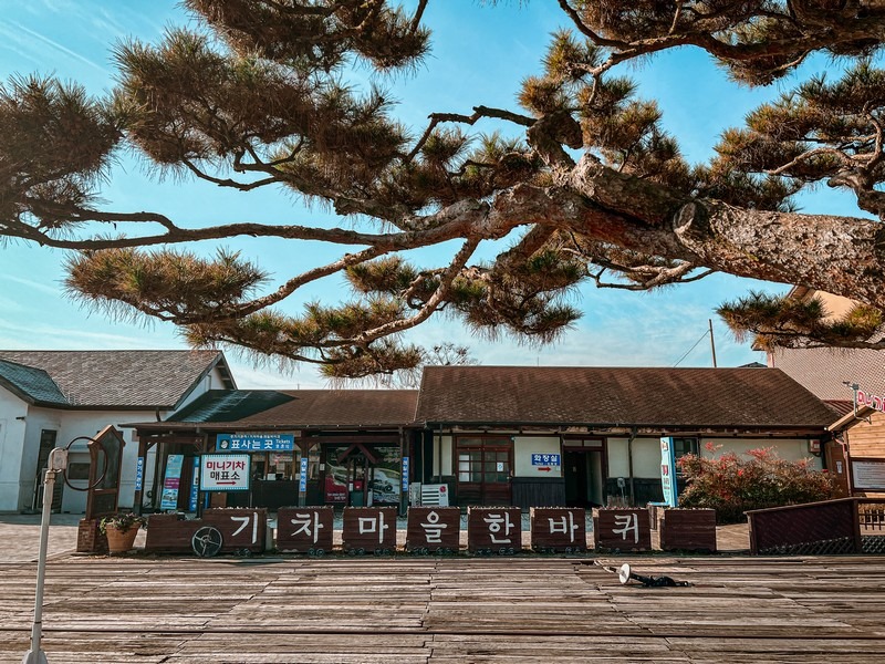 Seomjingang Train Village (섬진강기차마을), Gokseong, Jeollanam-do, Korea