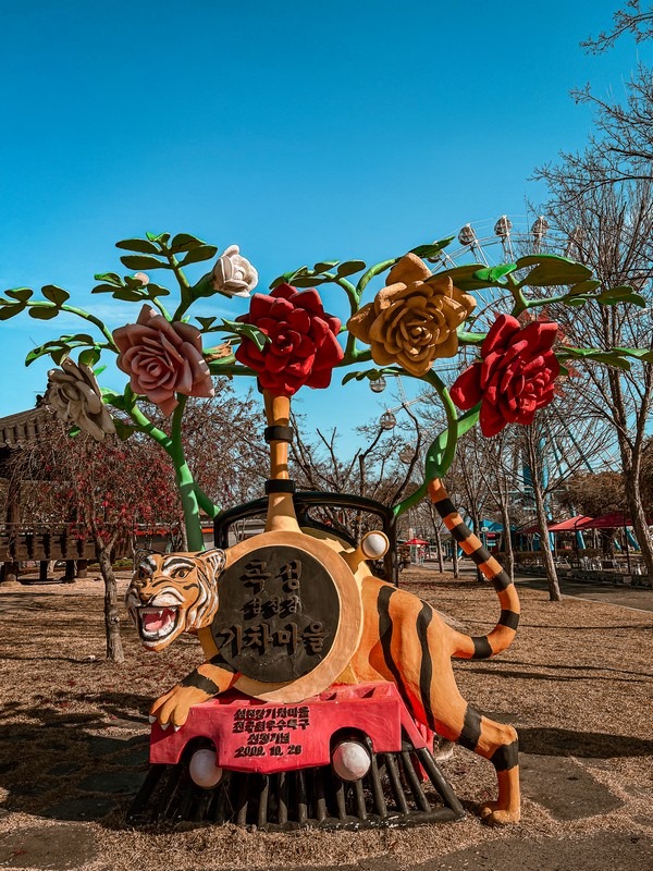 Seomjingang Train Village (섬진강기차마을), Gokseong, Jeollanam-do, Korea