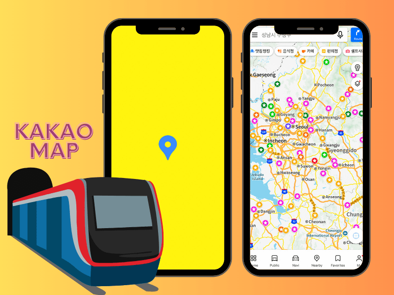 Kakao Map, Korean navigation app