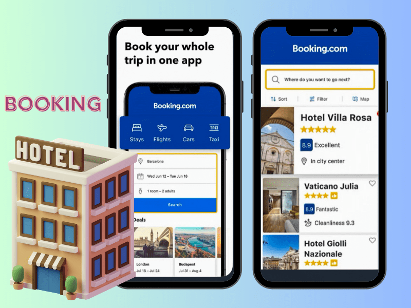 Booking.com app