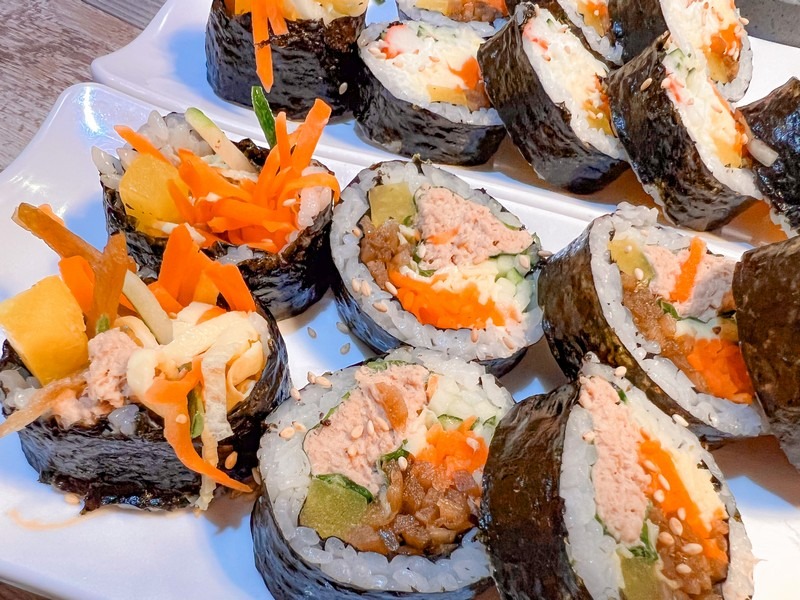 Korean kimbap/gimbap, Korean food