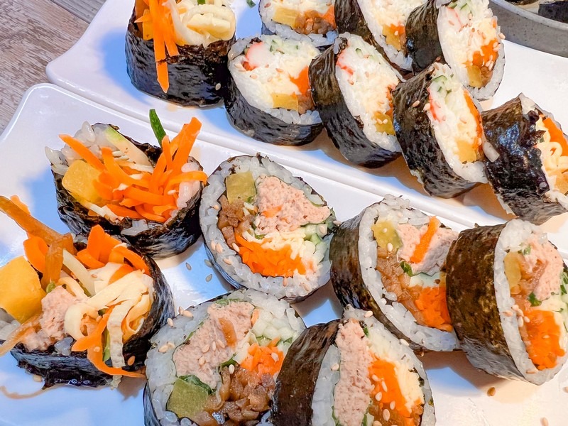 Korean kimbap/gimbap, Korean food