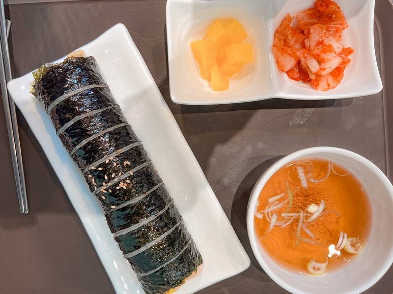 Korean kimbap/gimbap, Korean food