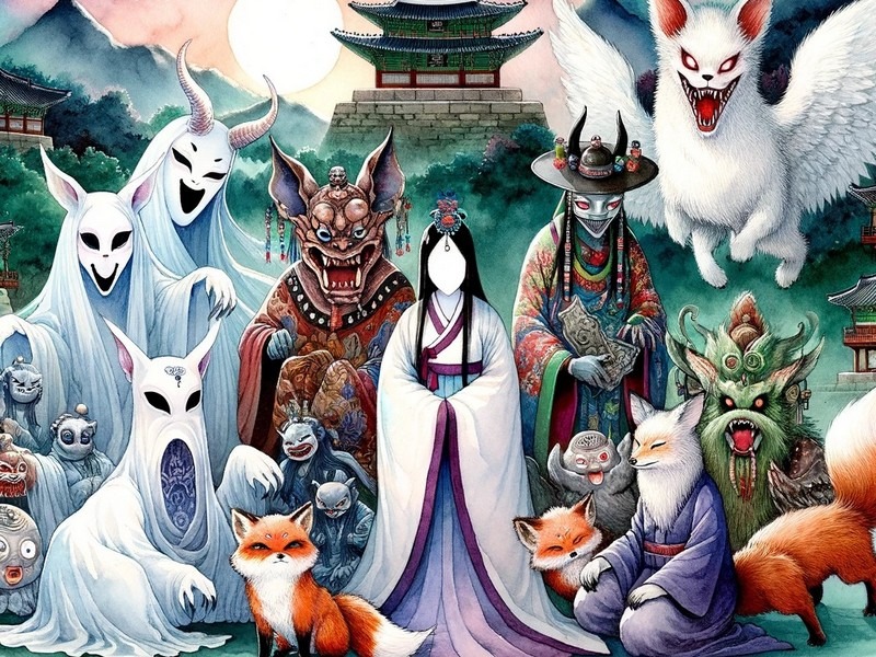 Korean ghosts and creatures