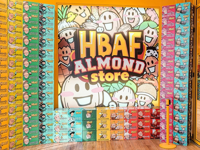 HBAF almond trend, Korea