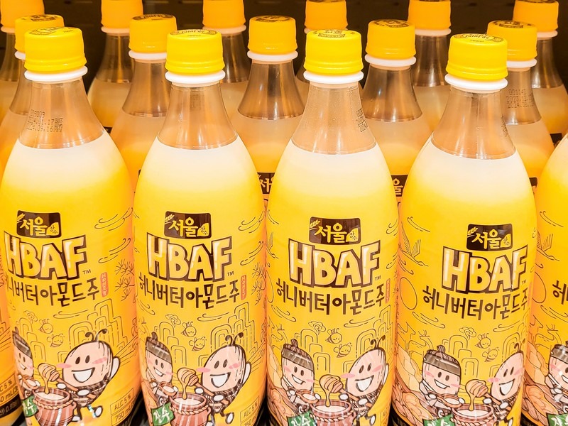 HBAF almond trend, Korea