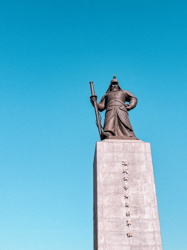 Admiral Yi Sun Shin, Gwanghwamun Square, Seoul, Korea