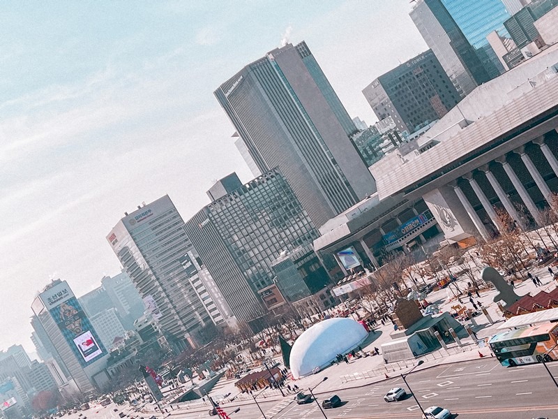 Gwanghwamun Square, Seoul, Korea