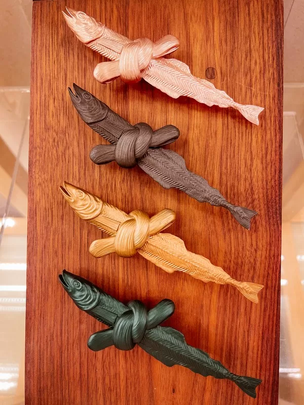 K-Heritage Sarang Art Shop and Cafe, Korea House (한국의집), Seoul, Korea; Good luck fish