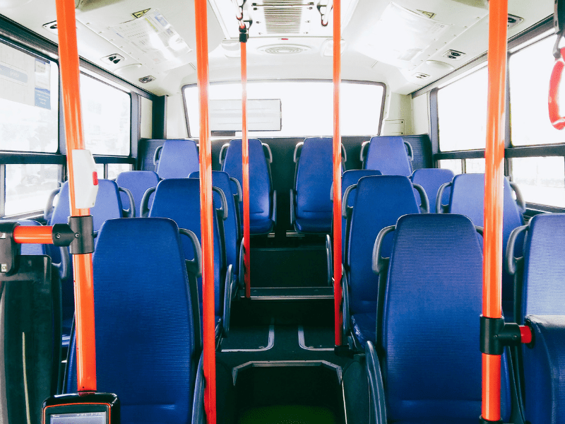 Seoul Bus Interior