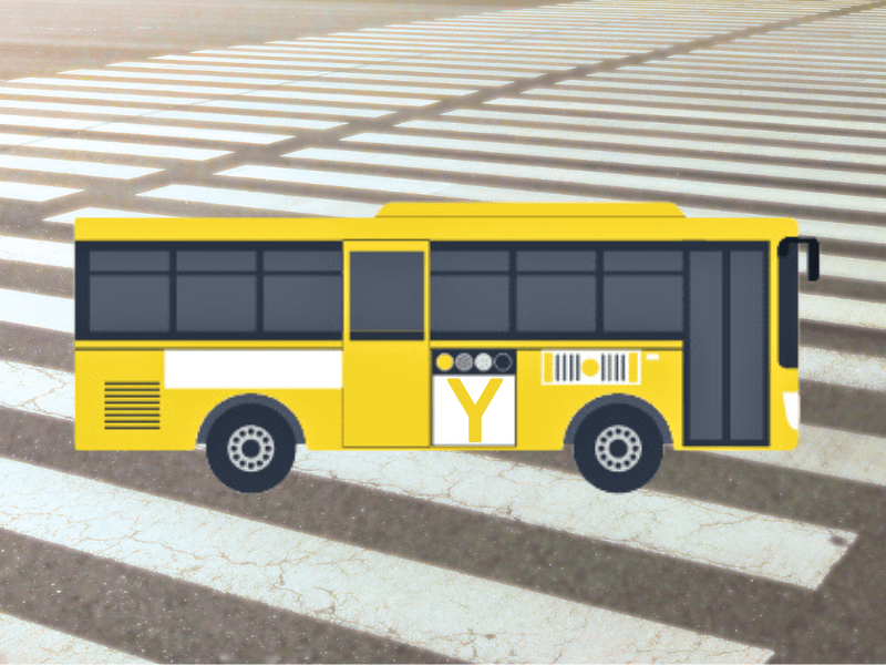 Seoul Yellow Bus