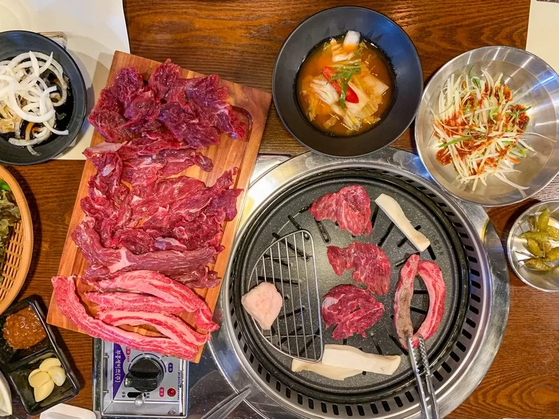 Korean food, Korean barbecue, Korean bbq