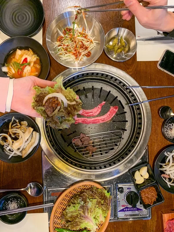 Korean food, Korean barbecue, Korean bbq