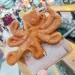 Seogwipo Maeil Olle Market (서귀포매일올레시장), Seogwipo-si, Jeju-do, Korea; Korean food, Octopus-shaped Mozzarella Bread (치즈문어빵)