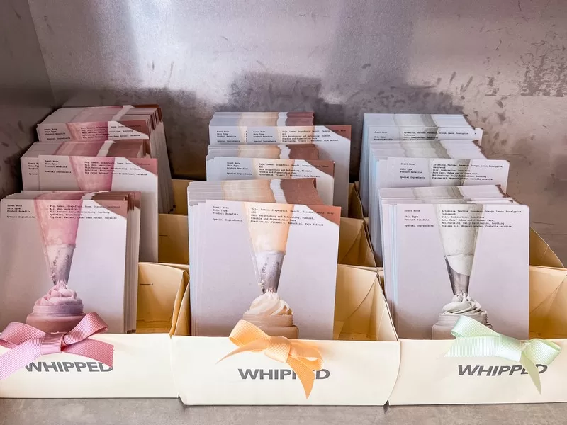 WHIPPED, Korean skincare, K-beauty; WHIPPED House, Seongsu-dong, Seoul, Korea