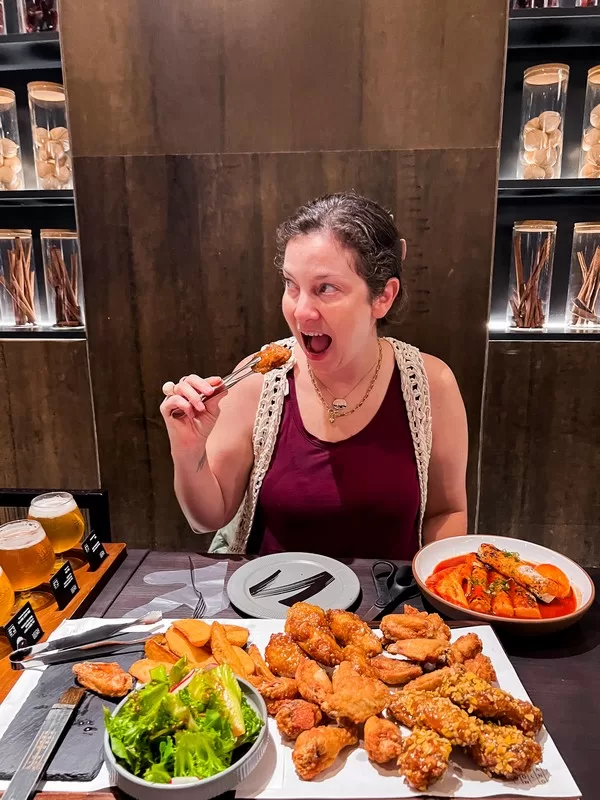 KyoChon Pilbang (교촌필방), Itaewon, Seoul, Korea; chicken restaurant, chimaek restaurant