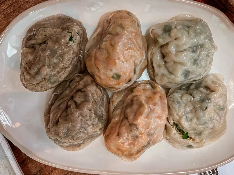 Mandu (만두), Gaeseong Mandu Koong (개성만두 궁), Insadong, Seoul, Korea; Korean food