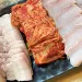 hongoe (홍어회), hongoe samhap (홍어삼합), Korean skate, fermented skate, Korean food