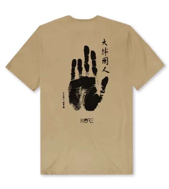 KORELIMITED; Korean fashion, K-style, K-fashion, KORELIMITED Ahn Handprint Tee
