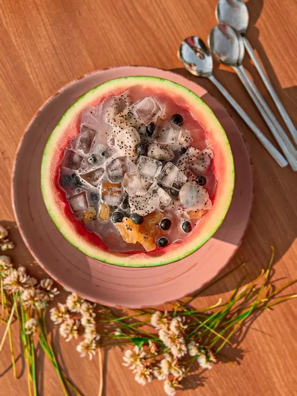 Hwachae (화채), Korean food, summer food