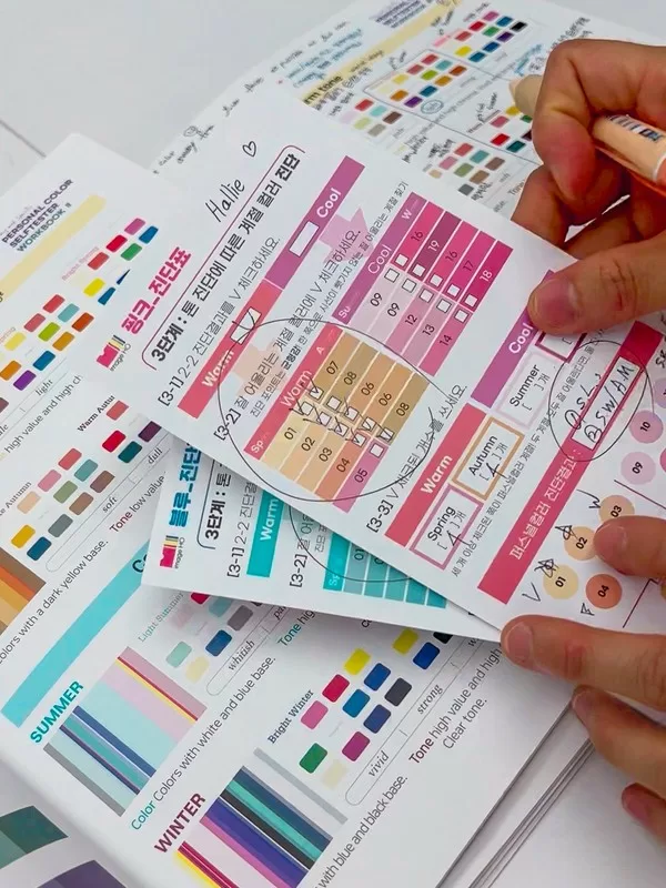Personal color analysis, ImageHO, Korea
