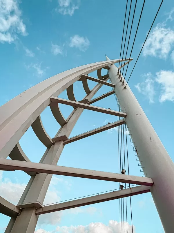 Saeyeongyo Bridge (새연교), Saeseom Island (새섬), Seogwipo-si, Jeju-do, Korea