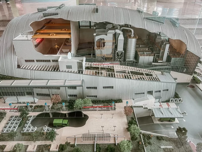 Seoul Energy Dream Center (서울에너지드림센터), World Cup Park, Mapo-gu, Seoul, Korea