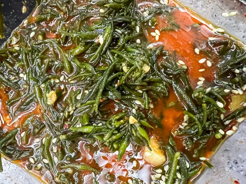 tot (톶), Korean food, seaweed